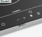 Piano di cottura Dometic CVI1350 CP. CVI1350 immagine controlli touch a sensore.