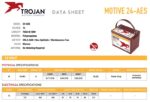 Batteria Trojan 12V 76Ah AGM CP. 24-AES - immagine 2