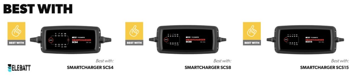 Batteria NDS L-60 LiFePO4 60Ah immagine collegamento batterie.