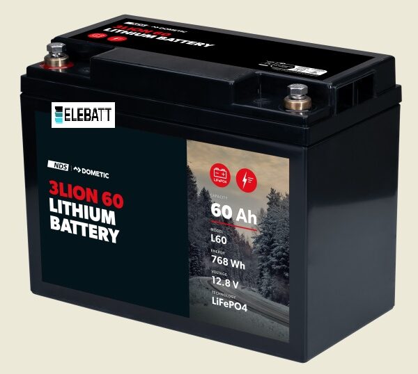Batteria NDS L-60 LiFePO4 60Ah immagine prodotto.