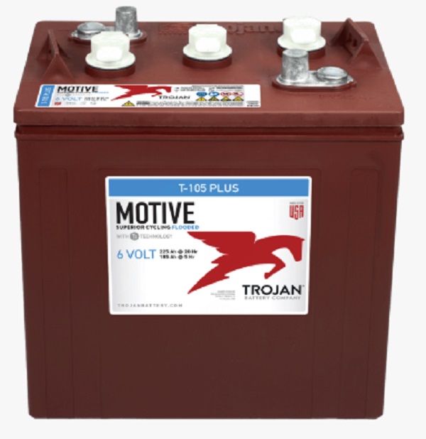 batteria golf cart Trojan T105+ 6V 225Ah